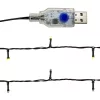  rózsaszín LED-es karácsonyi füzér 5 m