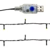  rózsaszín LED-es karácsonyi füzér 10 m