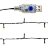  rózsaszín LED-es karácsonyi füzér 20 m