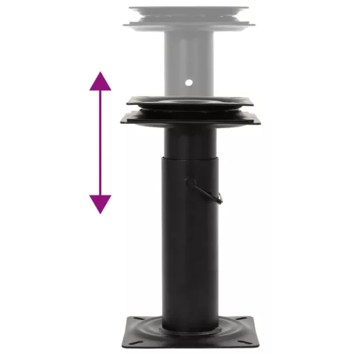  állítható csónakülés talapzat 360°-ban elforgatható üléssel