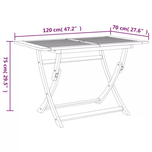  7 részes tömör akácfa kerti étkezőgarnitúra