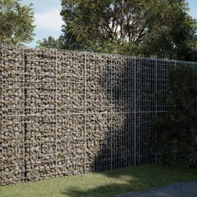  horganyzott vas gabion kosár fedéllel 200 x 50 x 200 cm