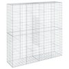  horganyzott vas gabion kosár fedéllel 200 x 50 x 200 cm