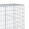  horganyzott vas gabion kosár fedéllel 200 x 50 x 200 cm