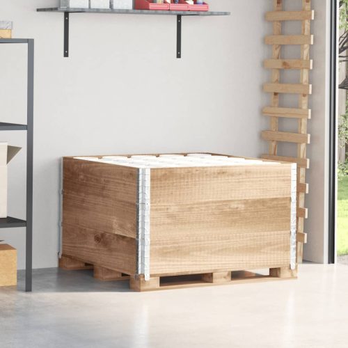  3 db tömör fenyőfa raklapmagasító 100 x 100 cm