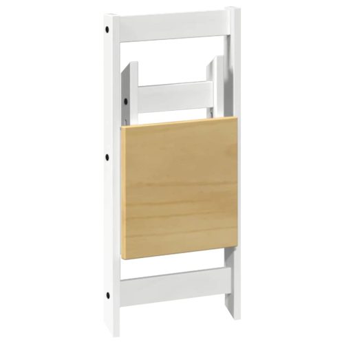  Corona 5 részes összecsukható fehér fenyő étkezőgarnitúra