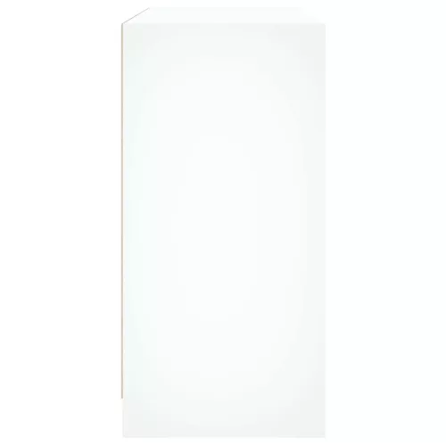  fehér szerelt fa tálalószekrény 102 x 37 x 75,5 cm