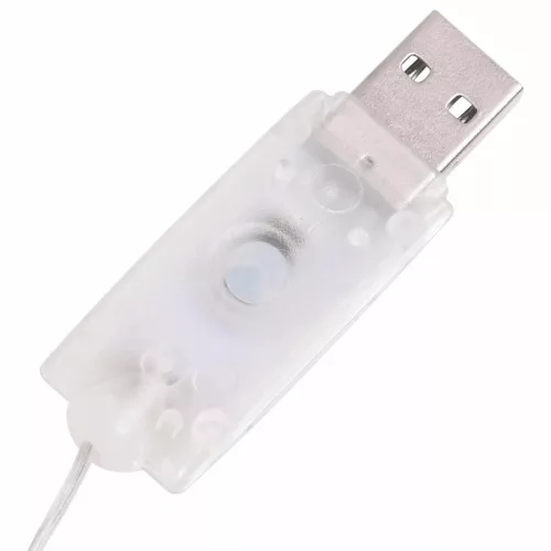  dekoratív luxus szövet karácsonyi LED-es hóember figura 60 cm