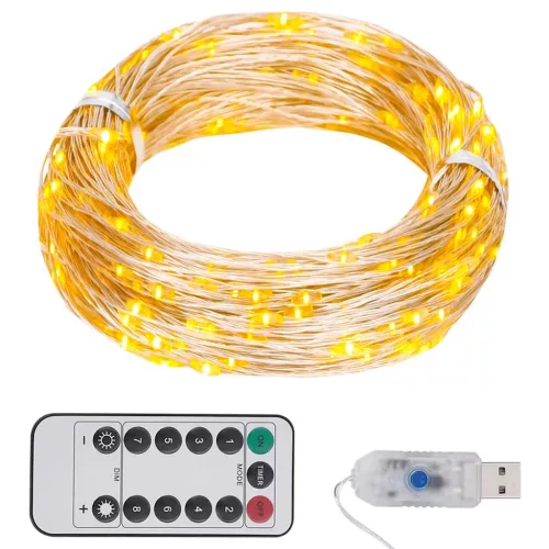  meleg fehér fényű LED-szalag 150 LED-el 15 m
