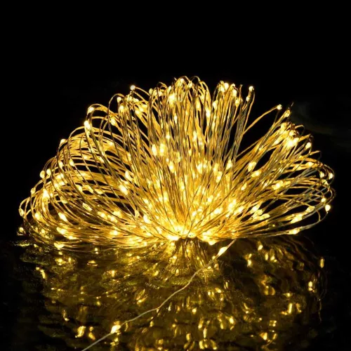  meleg fehér fényű LED-szalag 150 LED-el 15 m