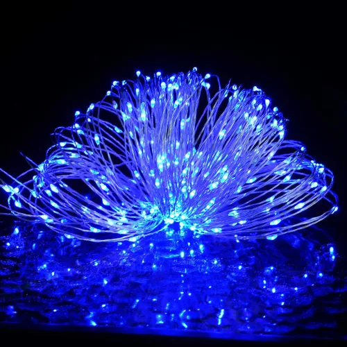  kék fényű LED-szalag 300 LED-el 30 m