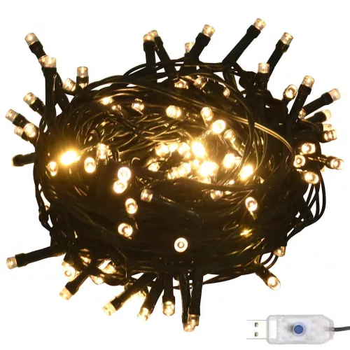  61 részes rózsaarany karácsonyi gömbszett csúccsal+150 LED-del