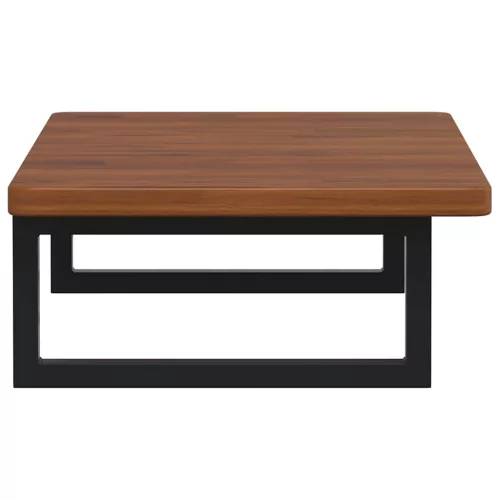  acél és tömör tölgyfa falra szerelhető mosdópolc