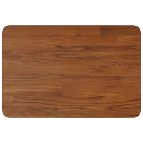  acél és tömör tölgyfa falra szerelhető mosdópolc