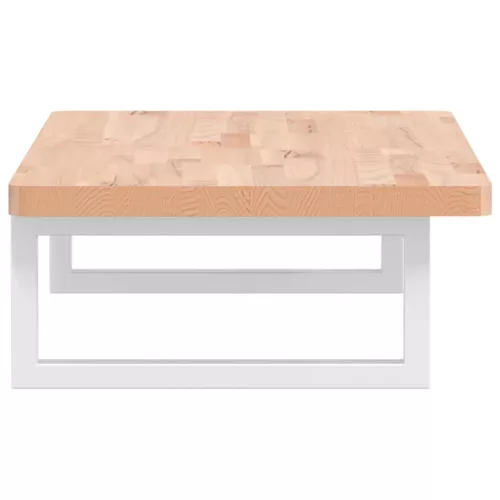  acél és tömör bükkfa falra szerelhető mosdópolc