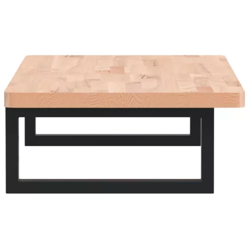  acél és tömör bükkfa falra szerelhető mosdópolc