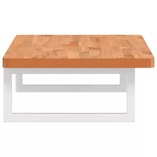  acél és tömör bükkfa falra szerelhető mosdópolc