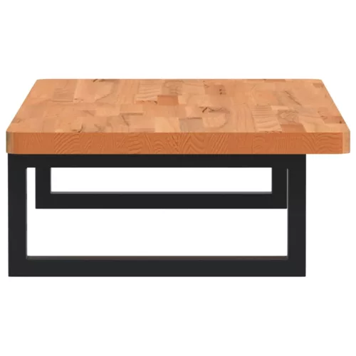  acél és tömör bükkfa falra szerelhető mosdópolc