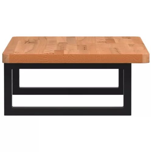  acél és tömör bükkfa falra szerelhető mosdópolc