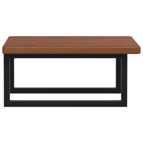  acél és tömör tölgyfa falra szerelhető mosdópolc