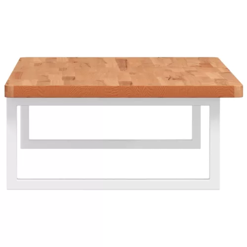  acél és tömör bükkfa falra szerelhető mosdópolc