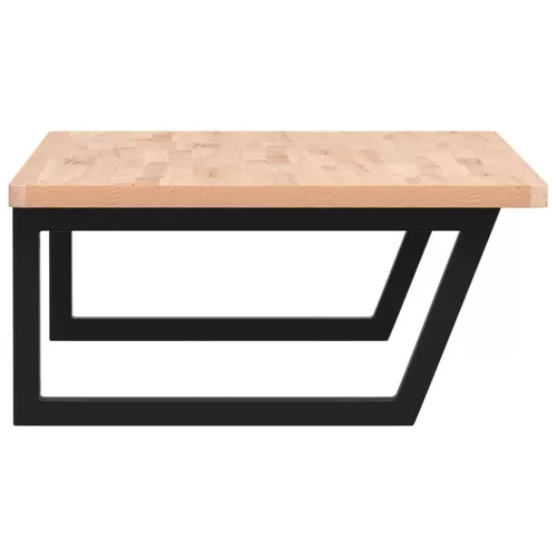  acél és tömör bükkfa falra szerelhető mosdópolc