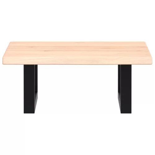  acél és tömör tölgyfa falra szerelhető mosdópolc