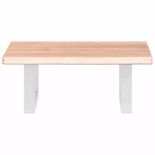  acél és tömör tölgyfa falra szerelhető mosdópolc