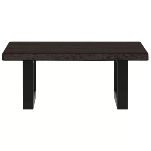  acél és tömör tölgyfa falra szerelhető mosdópolc