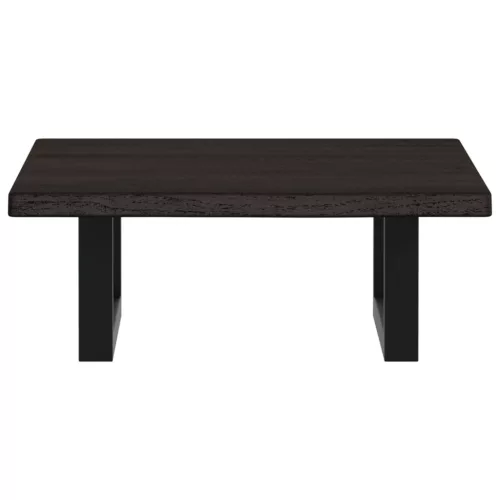  acél és tömör tölgyfa falra szerelhető mosdópolc