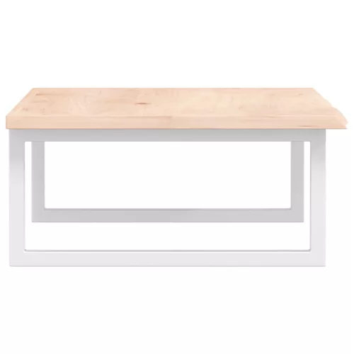  acél és tömör tölgyfa falra szerelhető mosdópolc