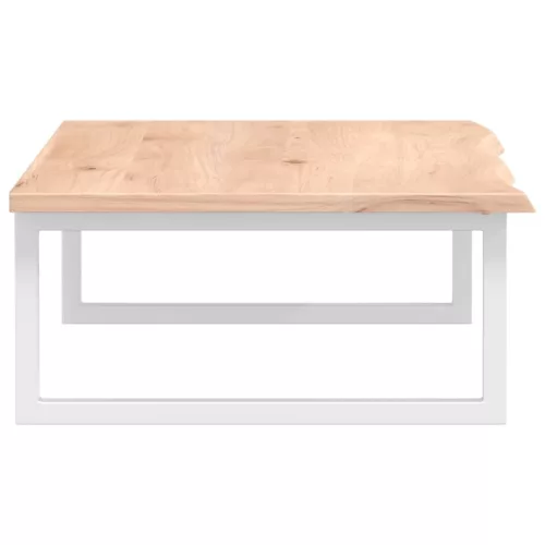  acél és tömör tölgyfa falra szerelhető mosdópolc