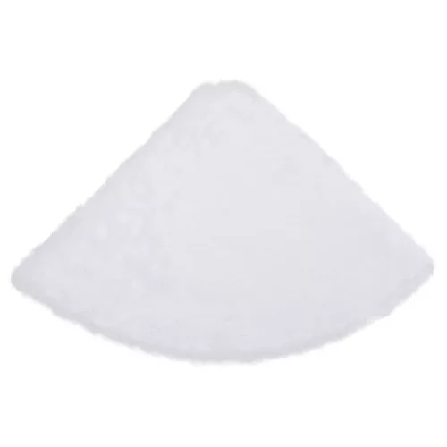  fehér műszőrme karácsonyfatalp-takaró 90 cm 