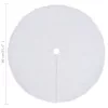  fehér műszőrme karácsonyfatalp-takaró 90 cm 