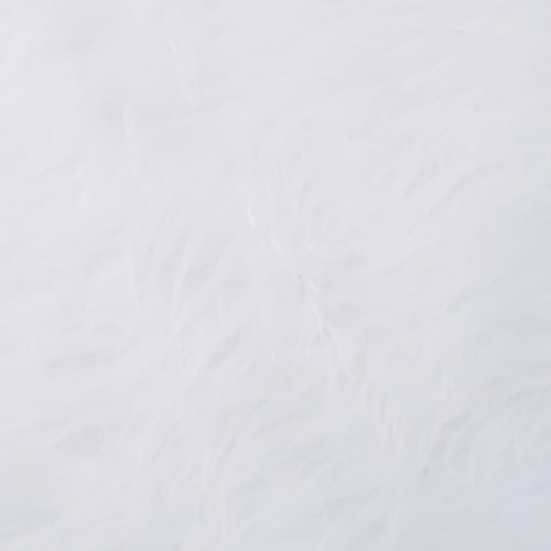  fehér műszőrme karácsonyfatalp-takaró 122 cm