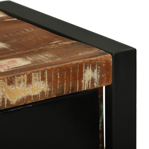  Fürdőszoba bútor szett 3 pcs Szilárd újrahasznosított fa