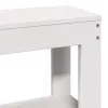  fehér tömör fenyőfa ágy matrac nélkül 75 x 190 cm