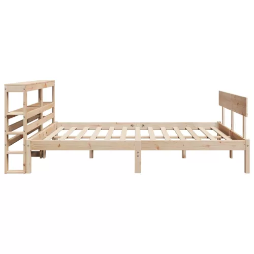  tömör fenyőfa ágy matrac nélkül 140 x 190 cm