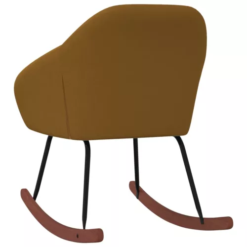  barna szövet hintaszék