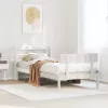  fehér tömör fenyőfa ágykeret matrac nélkül 90 x 190 cm