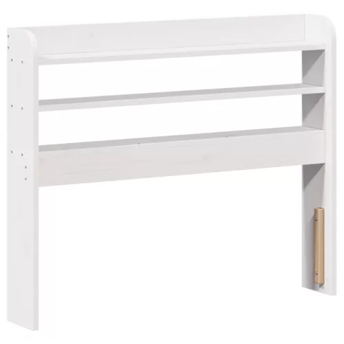  fehér tömör fenyőfa ágykeret matrac nélkül 90 x 190 cm