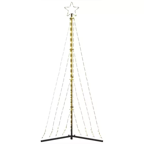  meleg fehér LED karácsonyfa 339 LED 182 cm