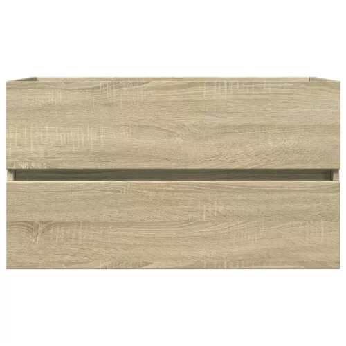  2 részes kerámia és szerelt fa fürdőszobai bútorgarnitúra