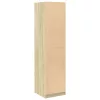  tölgy színű szerelt fa ruhásszekrény 50 x 50 x 200 cm