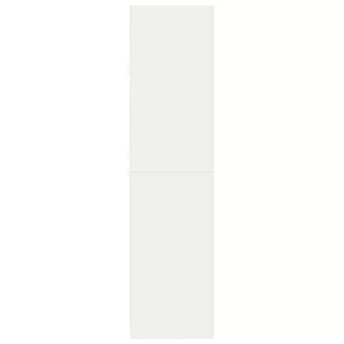  fehér szerelt fa ruhásszekrény 80 x 50 x 200 cm