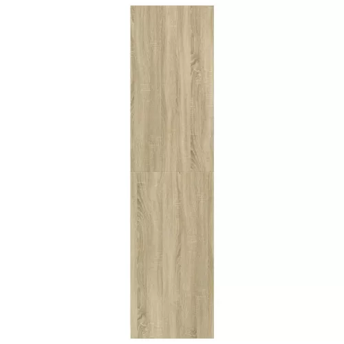  sonoma tölgy színű szerelt fa ruhásszekrény 80 x 50 x 200 cm