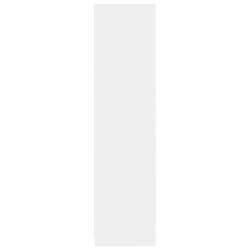  fehér szerelt fa ruhásszekrény 100 x 50 x 200 cm