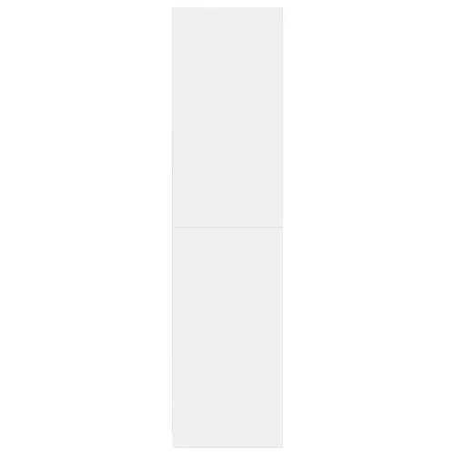  fehér szerelt fa ruhásszekrény 80 x 50 x 200 cm