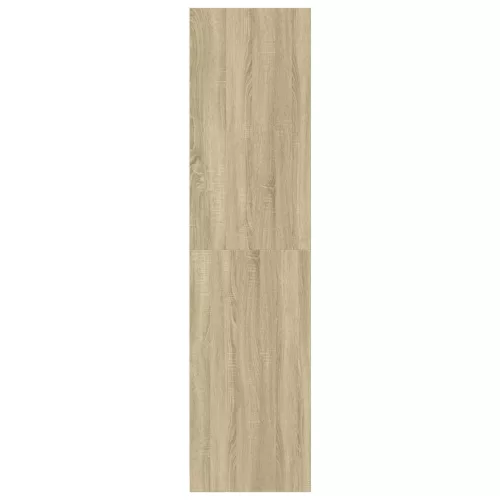  sonoma tölgy színű szerelt fa ruhásszekrény 80 x 50 x 200 cm