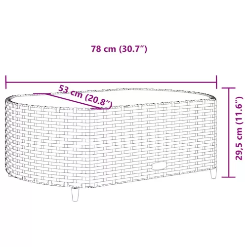  5 részes szürke polyrattan kerti ülőgarnitúra párnákkal